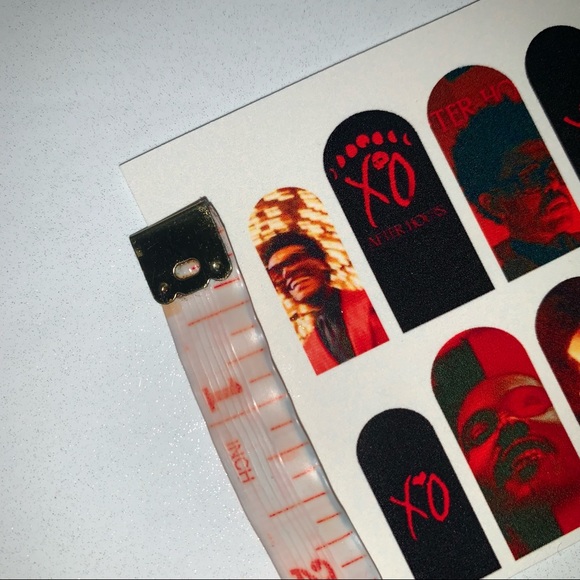 The Weeknd nail decals - Picture 6 of 6